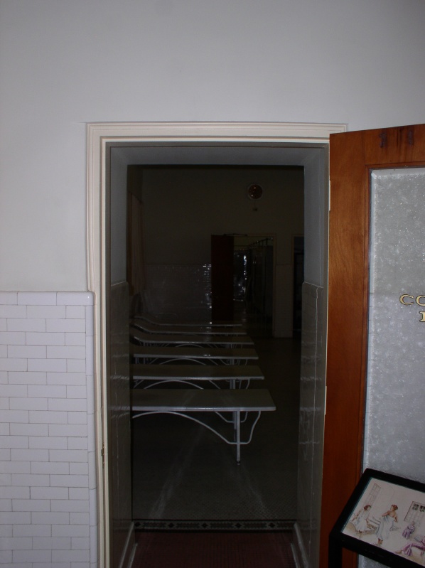 Entering Bath Section