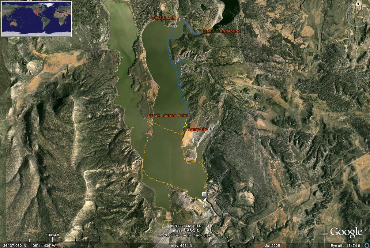 Paddle Trips Shown