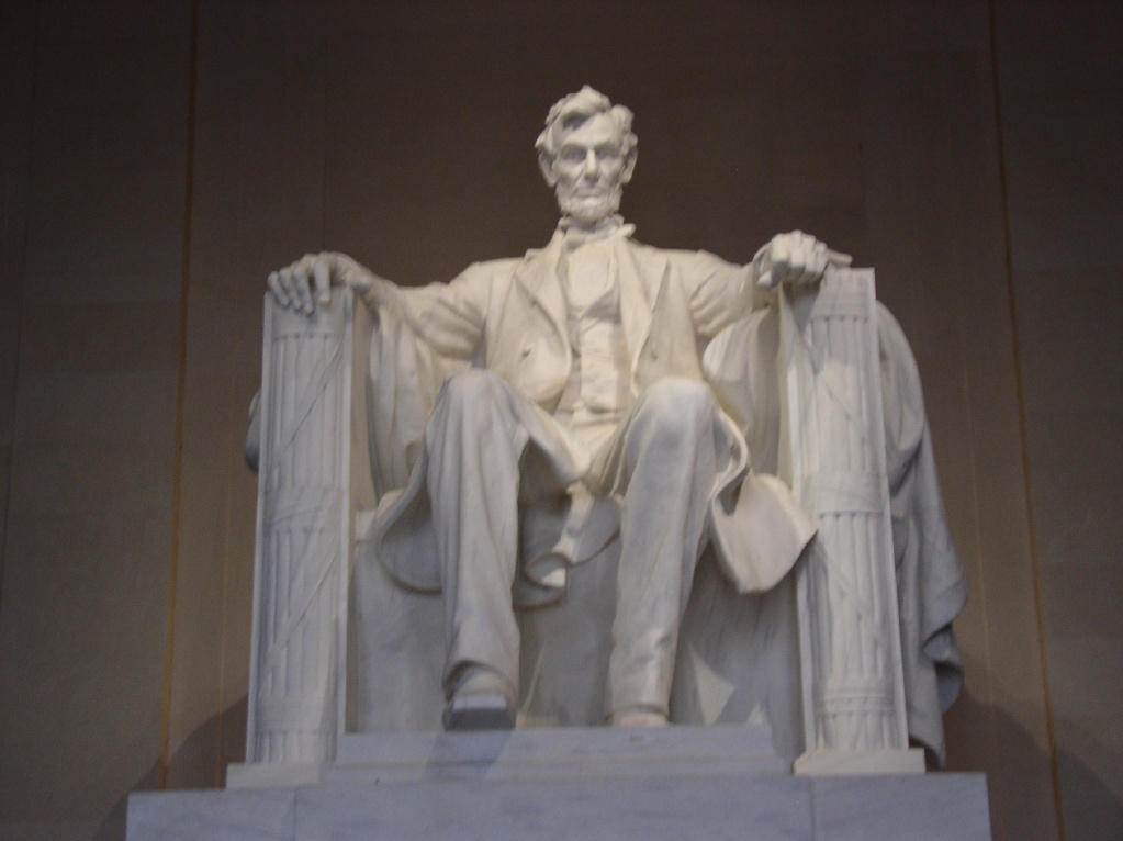 Closeup of Licoln Statue